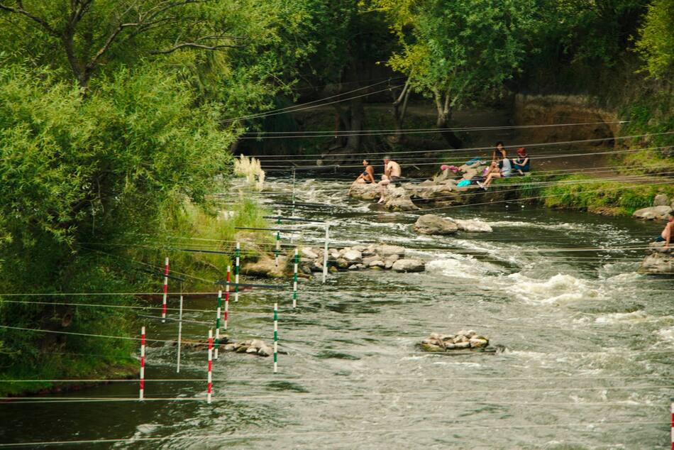 Paraje Las Cascadas. Foto: necochea.tur.ar.