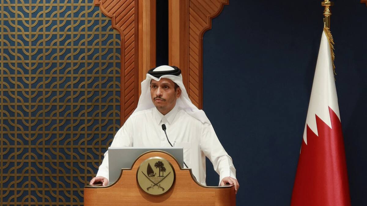 Mohammed bin Abdulrahman, primer ministro de Qatar. Foto: Reuters