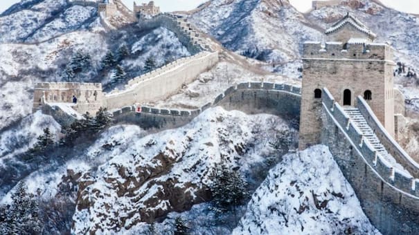 Fuerte sismo derrumbó una parte de la Gran Muralla China: hubo varios heridos