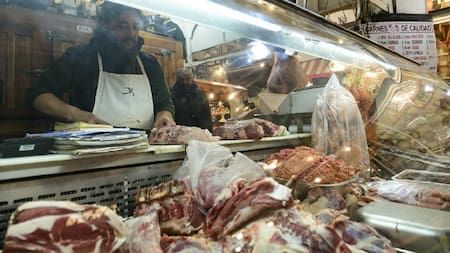 Consumo de carne. Foto: NA.