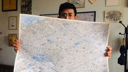 Eibra Gómez, dibujante de la ciudad de La Plata