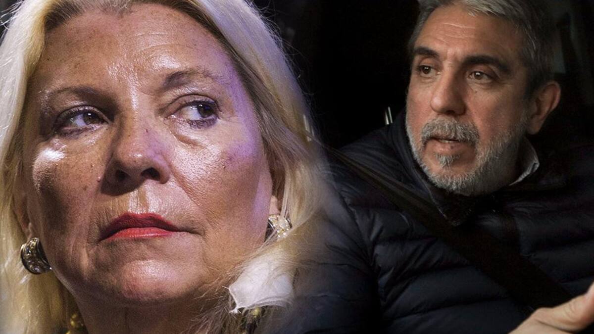 Elisa Carrió y Aníbal Fernández, NA