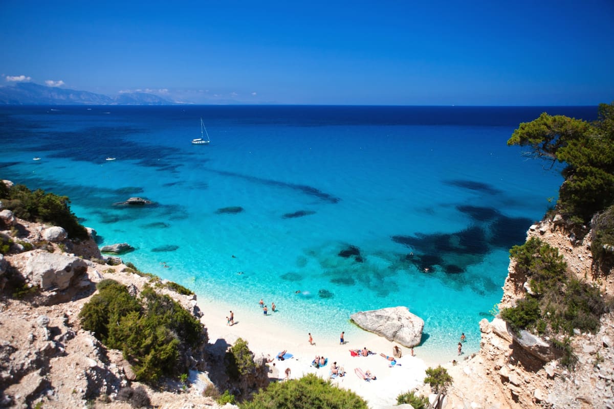 Cala Goloritzé, Italia. Foto: Sardegna Turismo.