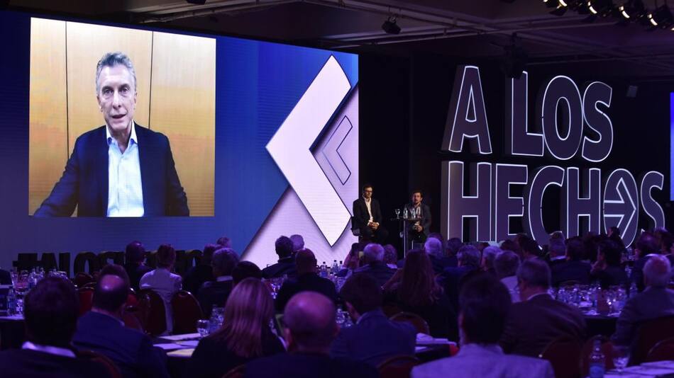 Macri en el Coloquio de IDEA a través de videoconferencia
