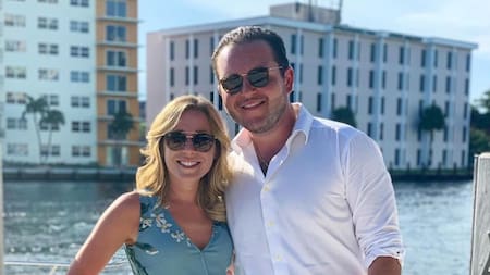 Caitlin Hale y Angelo Massagli, de School of Rock. Fuente: Instagram