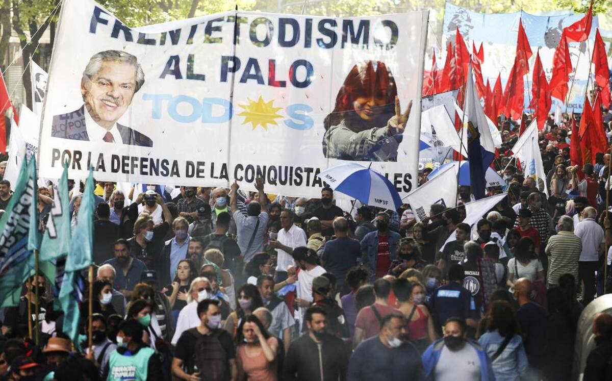 Marcha por 17 de octubre, peronismo, NA