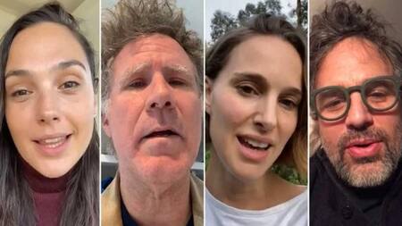 Famosos de Hollywood se unieron para cantar "Imagine" para combatir el coronavirus