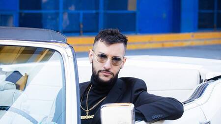 Productor musica Big One, La Boca, Buenos Aires - foto @bigone oficial