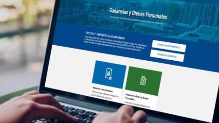 Impuesto a las Ganancia y Bienes Personales. Foto: NA.