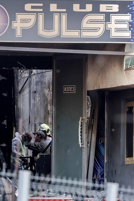 Incendio en Macedonia del Norte. Foto: EFE/Georgi Licovski.