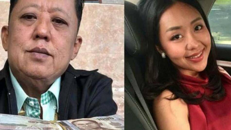 Millonario Arnon Rodthong y su hija Karnsita