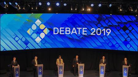 Segundo debate presidencial, AGENCIA NA