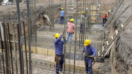 Construcción, industria. Foto: NA