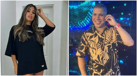 Daniela Celis y Thiago Medina. Fotos: Instagram.