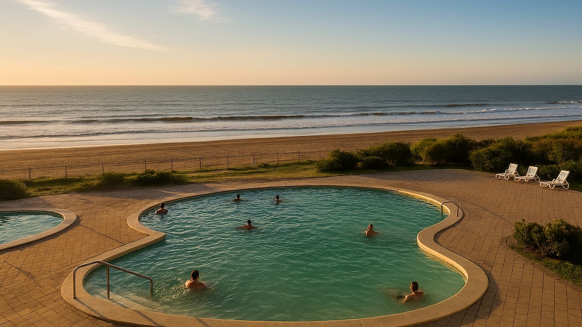 Aguas termales, mar y relax: la escapada ideal para aliviar el estrés