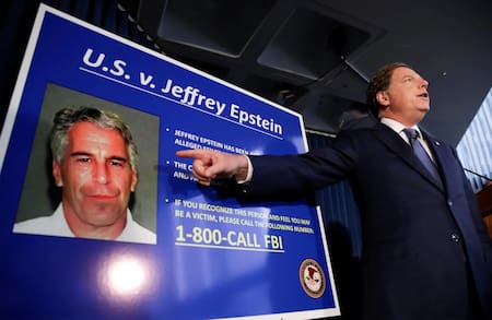 Caso Jeffrey Epstein. Foto: EFE