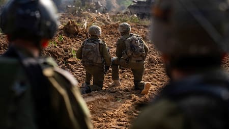 Ejército israelí en Gaza. Foto: Reuters.