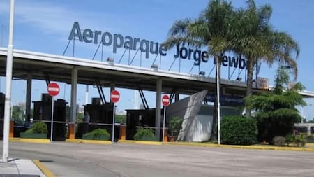 Aeroparque Internacional Jorge Newbery. Foto: NA.