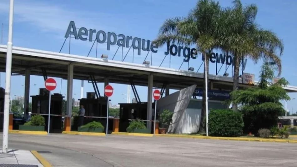 Aeroparque Internacional Jorge Newbery. Foto: NA.