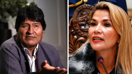 Evo Morales y Áñez, Bolivia