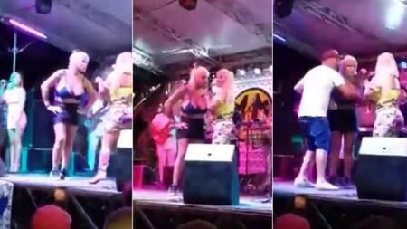 Bomba Tucumana, pelea en el escenario