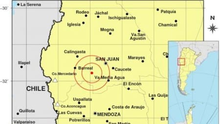 Alerta en San Juan por un nuevo sismo de 5 grados