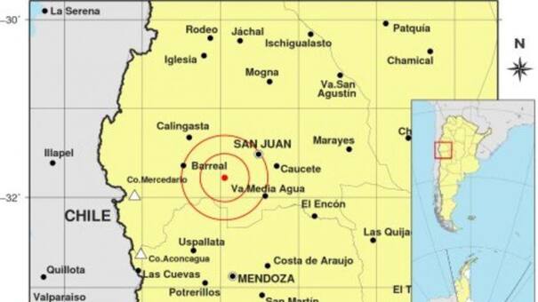 Alerta en San Juan por un nuevo sismo de 5 grados