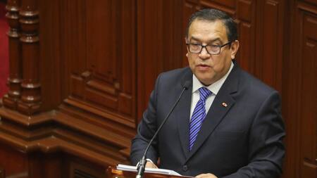 Alberto Otárola, jefe de Gabinete de Perú. Foto: REUTERS.