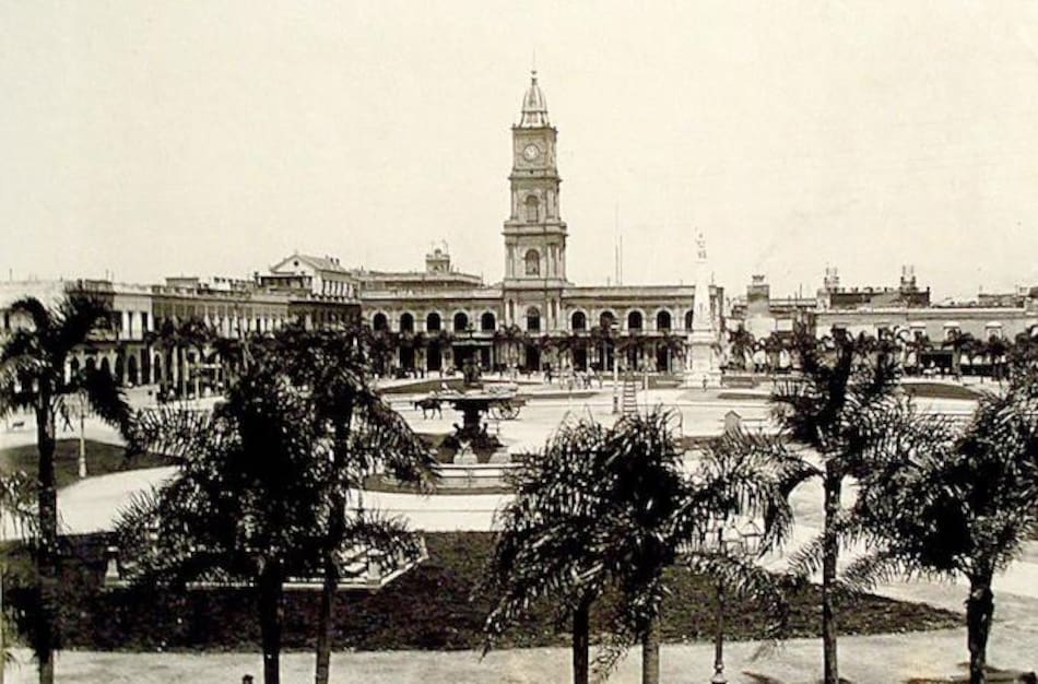 Cabildo, foto de 1876, 25 de Mayo de 1810