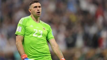 Dibu Martínez, Selección Argentina. Foto: NA