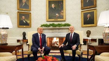 Joe Biden y Donald Trump. Foto: Reuters.