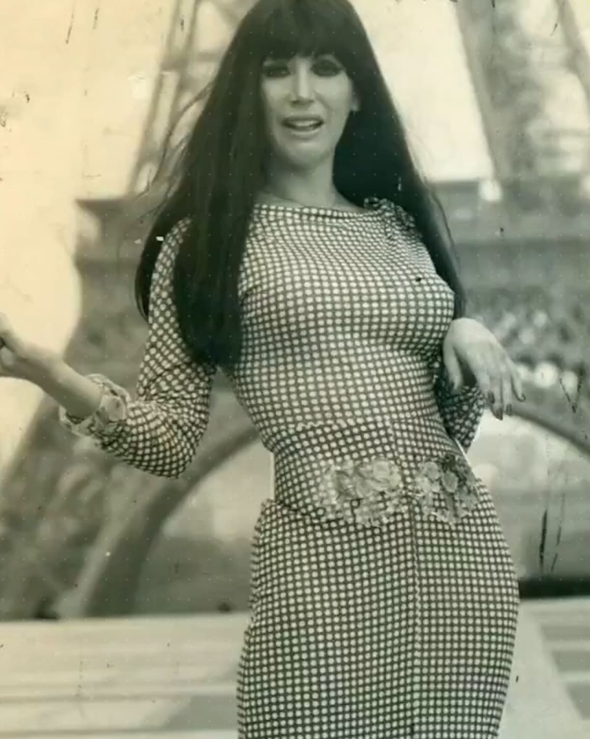 Moria Casán en sus primeros años en el medio