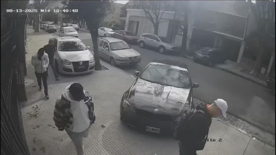 Violento episodio en Caballito.
