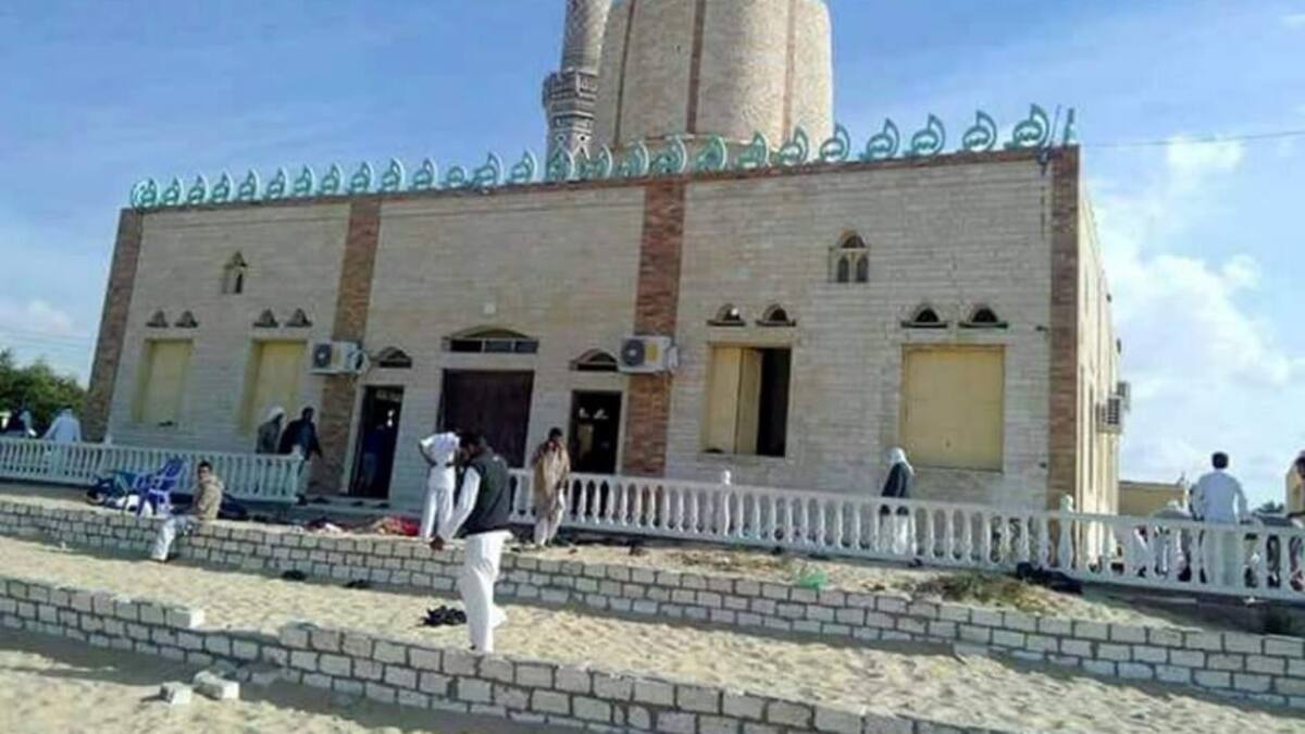 Atentado Egipto - Mesquita