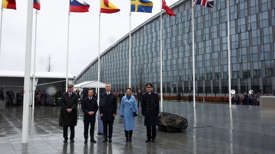 Suecia se incorporó a la OTAN. Foto: Reuters.