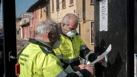 Coronavirus en Italia, controles, REUTERS