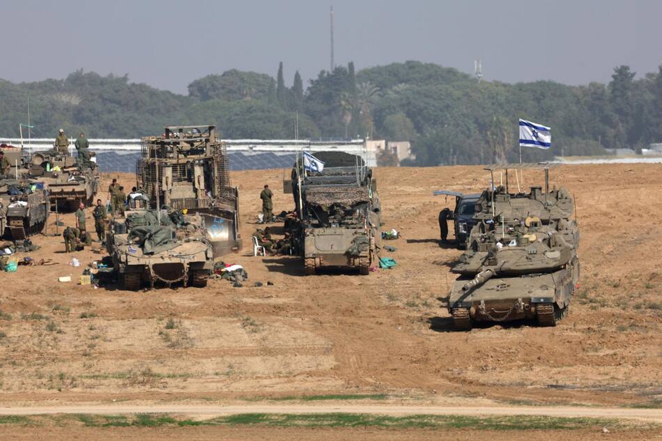Soldados israelíes. Foto EFE.