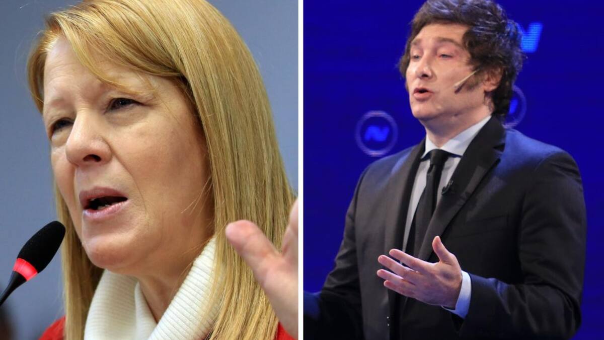 Margarita Stolbizer y Javier Milei