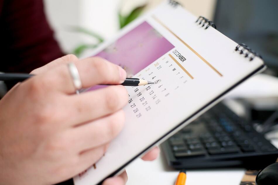 Calendario, feriado. Foto: Pixabay.