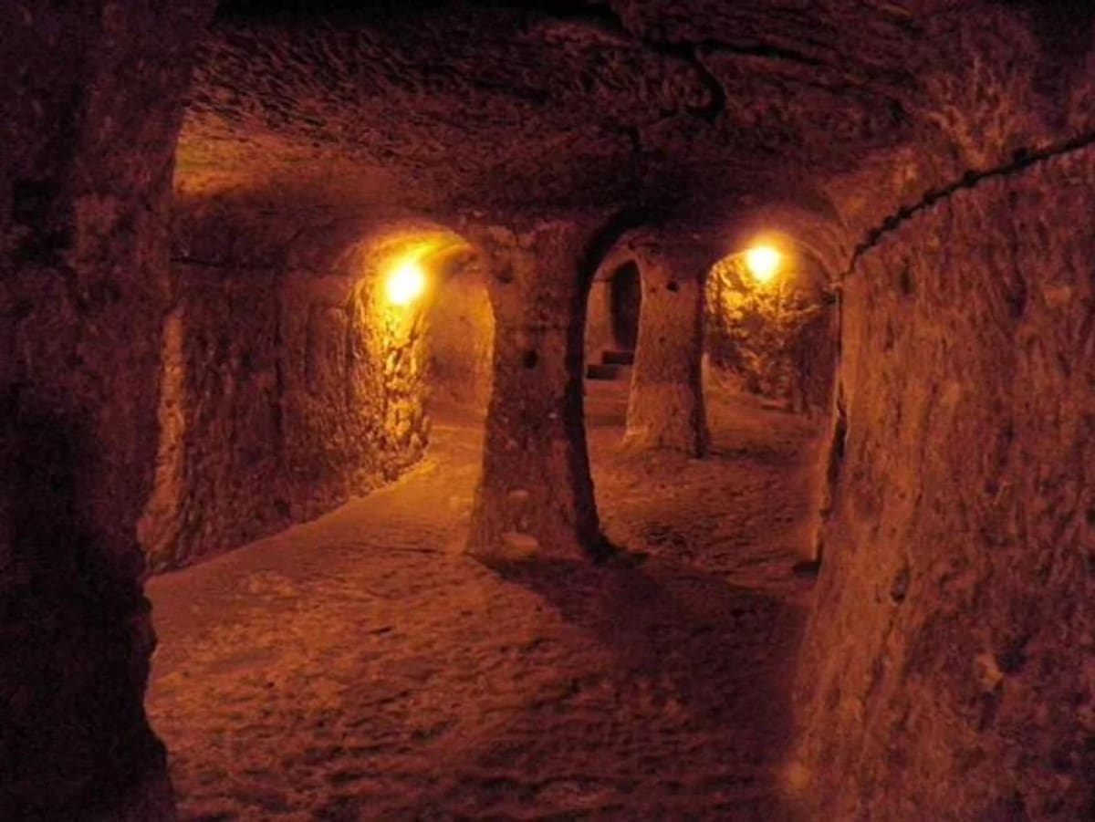 La ciudad subterránea más profunda del mundo está en Turquía. Foto NA.