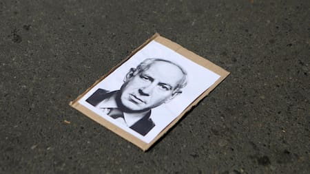 Imagen de Benjamin Netanyahu, primer ministro de Israel. Foto: EFE.