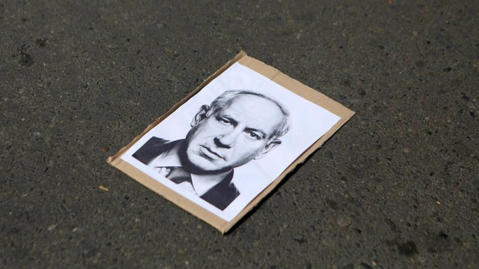 Imagen de Benjamin Netanyahu, primer ministro de Israel. Foto: EFE.