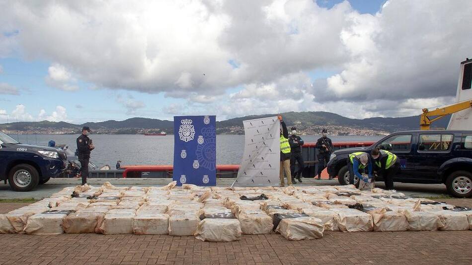 Golpe al narcotráfico, Vigo, España