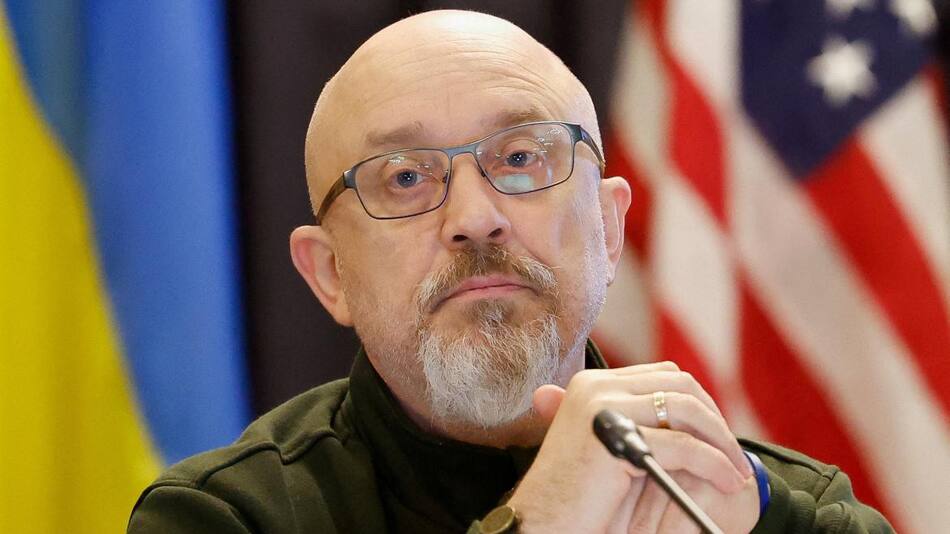 Oleksii Réznikov, ministro de Defensa ucraniano. Foto: Reuters.