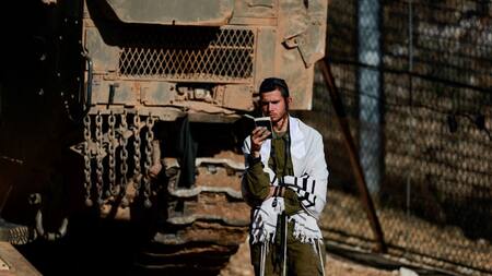 Ciudadano judío en los Altos del Golán. Foto: Reuters.