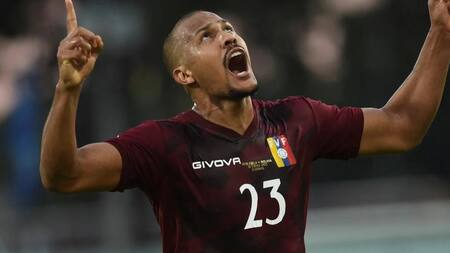 Salomón Rondón, futbolista. Foto: REUTERS