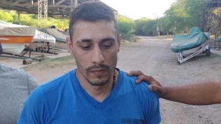 El femicida recapturado, Roberto Rejas, foto NA