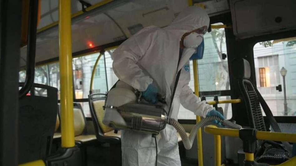 Coronavirus en Argentina, transporte público