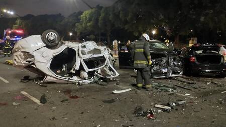 Día Nacional de la Seguridad Vial. Foto: NA