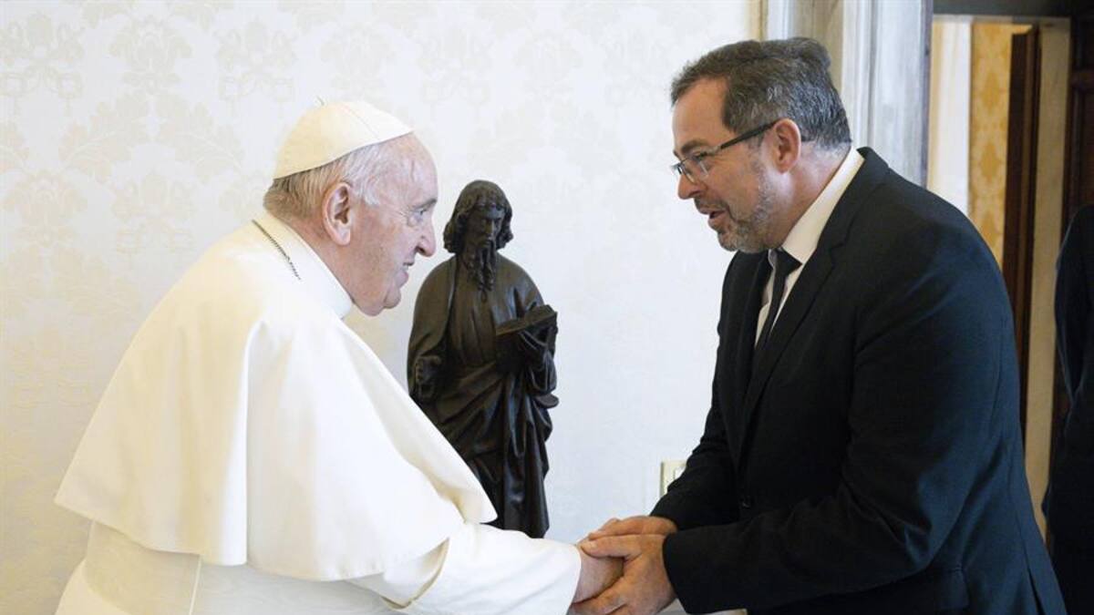 Embajador de Ucrania ante la Santa Sede, Andrii Yurash. Foto EFE